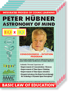 Peter H&uuml;bner Astronomy of Mind - EQ x IQ